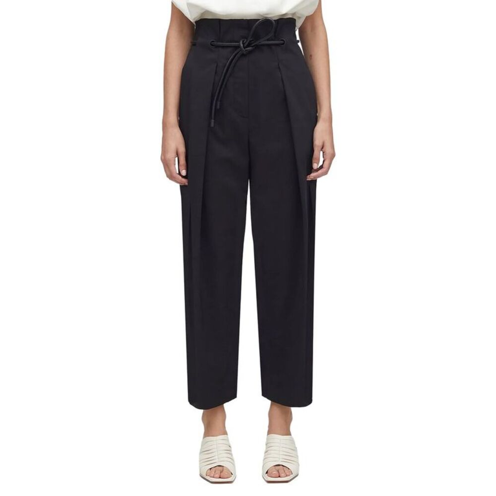 3.1 Phillip Lim Womens Twill High Waisted Belted Pant